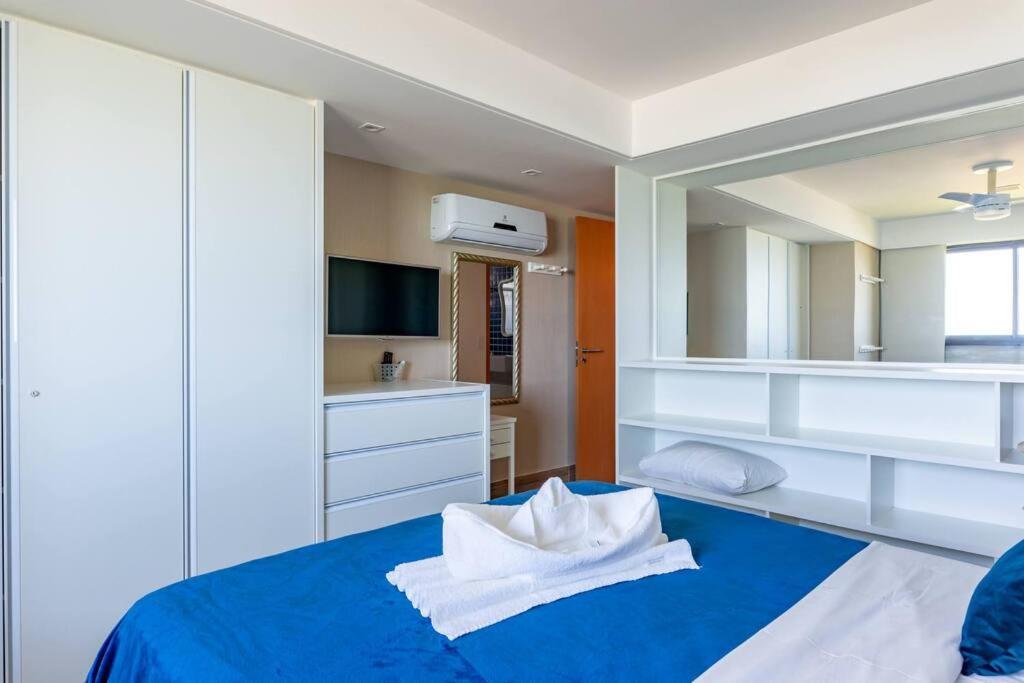 Flat Vista Mar No La Fleur Polinesia - Muro Alto - Porto De Galinhas Cupe 外观 照片