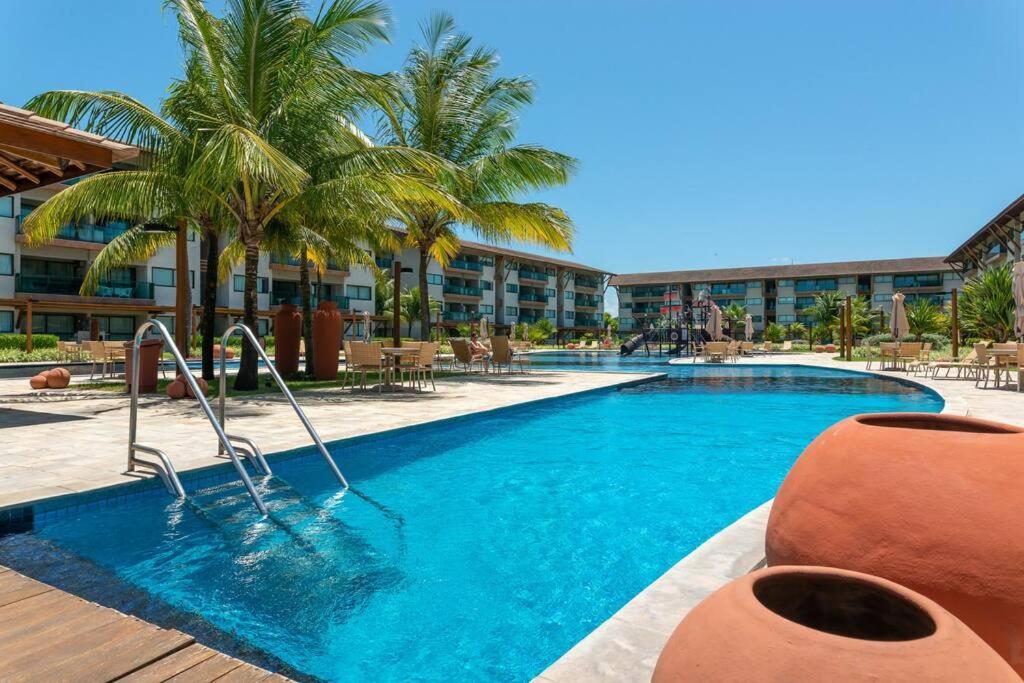 Flat Vista Mar No La Fleur Polinesia - Muro Alto - Porto De Galinhas Cupe 外观 照片